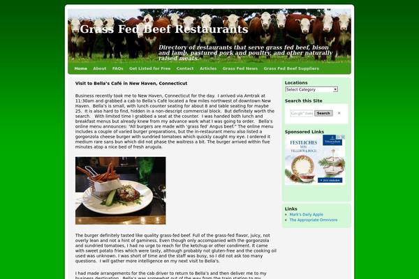 Weaver theme site design template sample