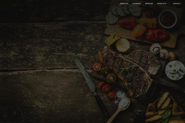 Total theme site design template sample