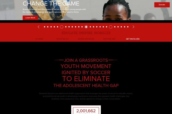 grassrootsoccer.org site used Grassroot_soccer