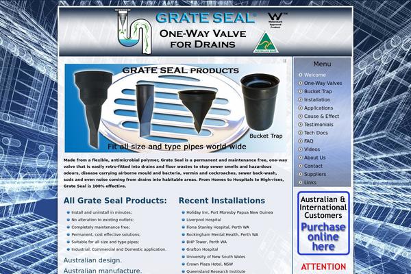 grateseal.com.au site used Grateseal2