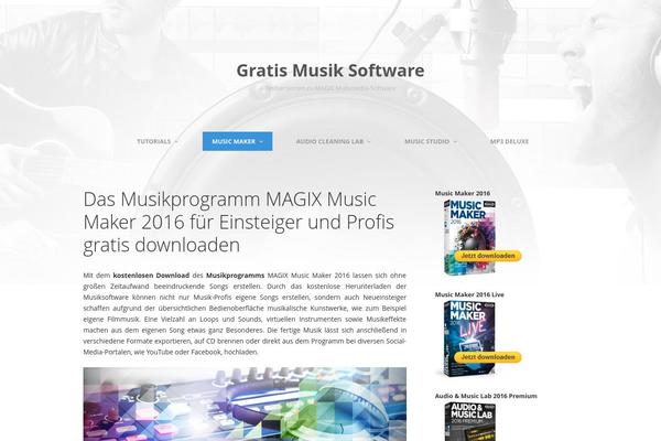 gratis-musik-software.de site used Entrance-child