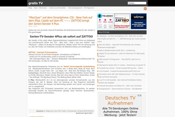 gratis-tv.ch site used Bwdec2007-10