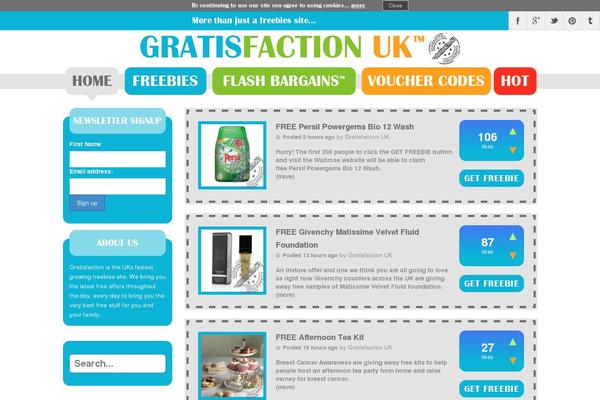 gratis theme websites examples