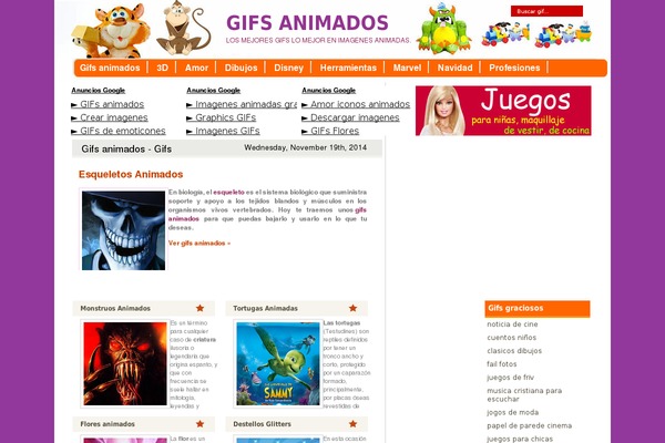 gratisgifsanimados.com site used Quejuegos