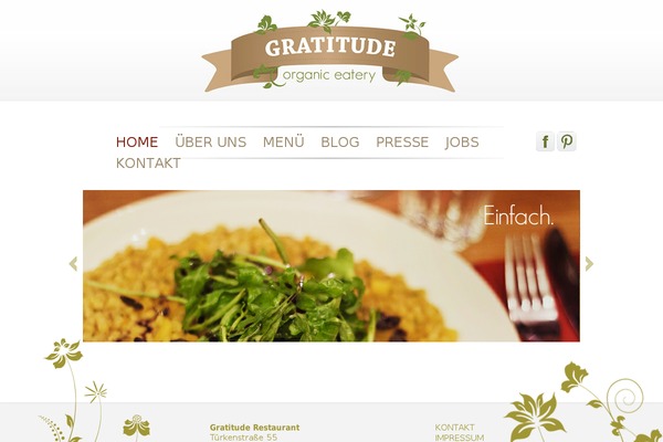 gratitude-restaurant.de site used Gratitude