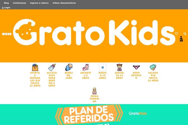 Kidz-child theme site design template sample