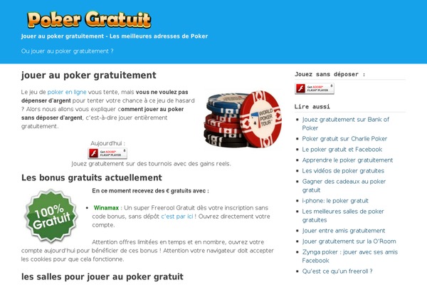 gratuit-poker.info site used Four years