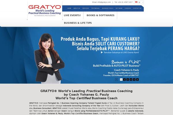 gratyo.com site used Gratyoblue