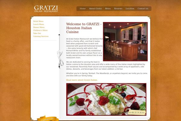 gratziitalian.com site used Bonapetittheme