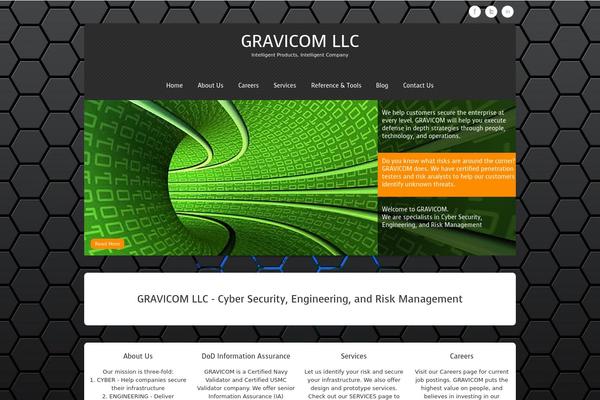 gravicom.us site used Theron