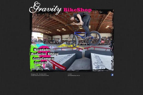 gravitybikeshop.com.ar site used Gvt_theme