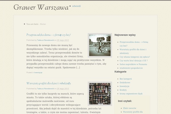 grawer-warszawa.com.pl site used My Life