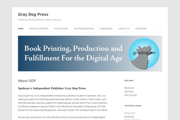 Twenty Twelve theme site design template sample