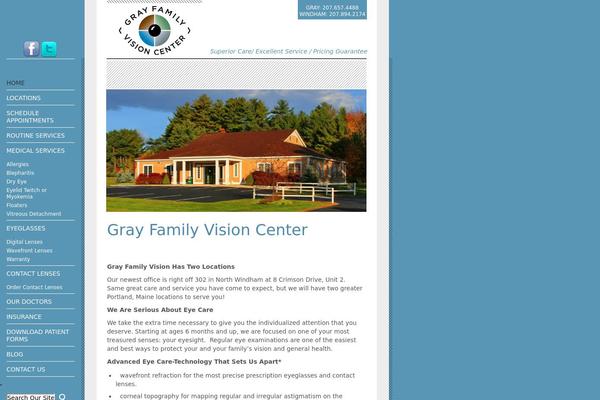 Default theme site design template sample