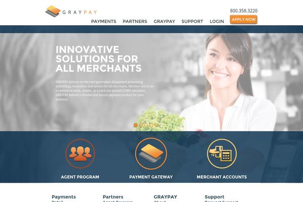 graypay.com site used Firstbridge