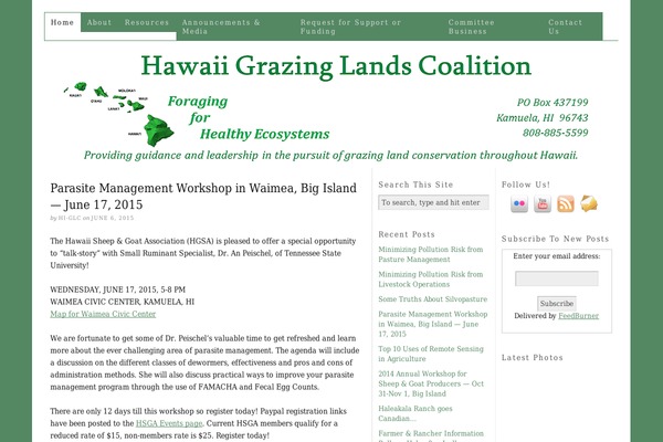 grazinglandshawaii.org site used Thesis 1.8