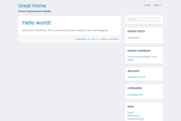 Piedmont theme site design template sample