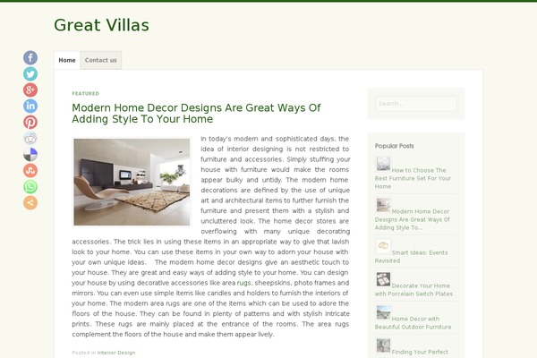 great-villas.eu site used Misty-lake-wpcom