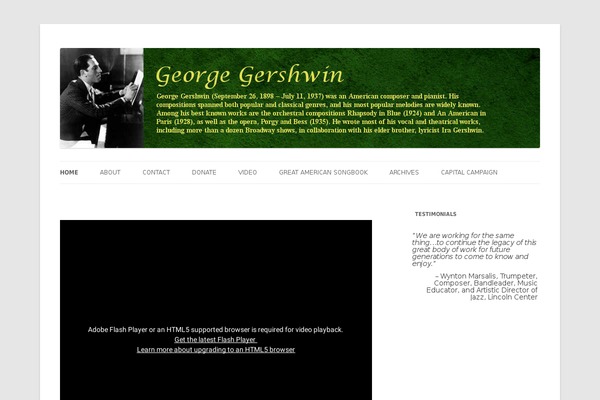 greatamericansongbook.org site used Asps2013
