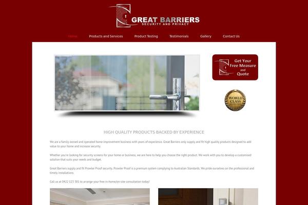 greatbarriers.com.au site used Avada211