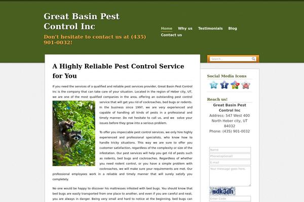 greatbasinpestcontrol.com site used VisitPress