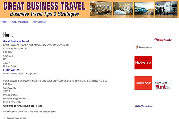 Parabola theme site design template sample
