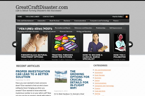 greatcraftdisaster.com site used Bold News