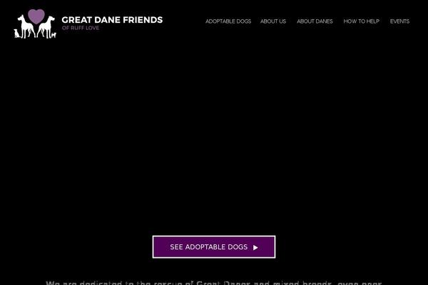 greatdanefriends.com site used Greatdanefriends