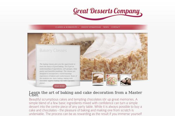 greatdessertscompany.com site used SimplePress