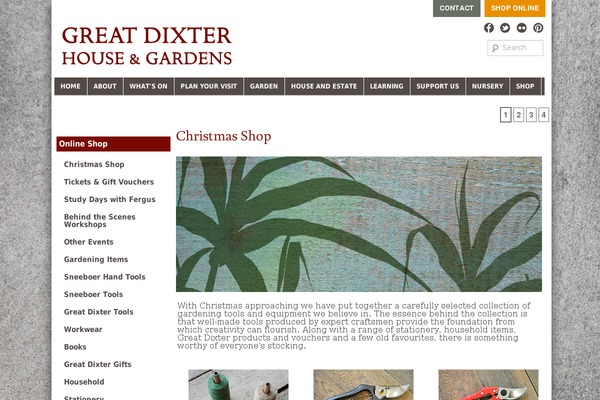 greatdixtershop.co.uk site used Dixter