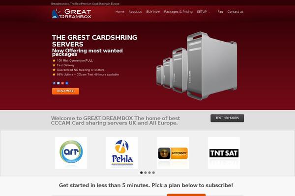 greatdreambox.com site used Dreambox