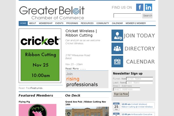 greaterbeloitchamber.org site used The Journal