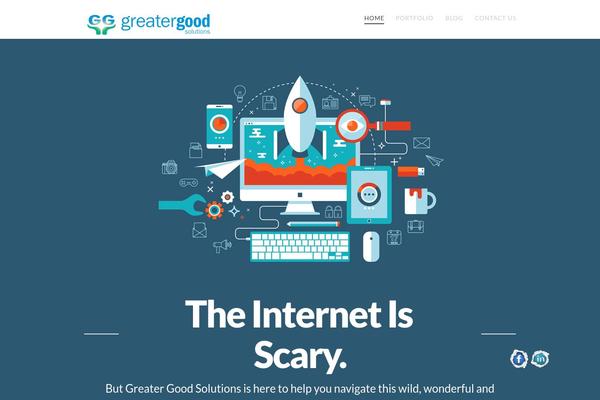 greatergoodsolutions.com site used X | The Theme