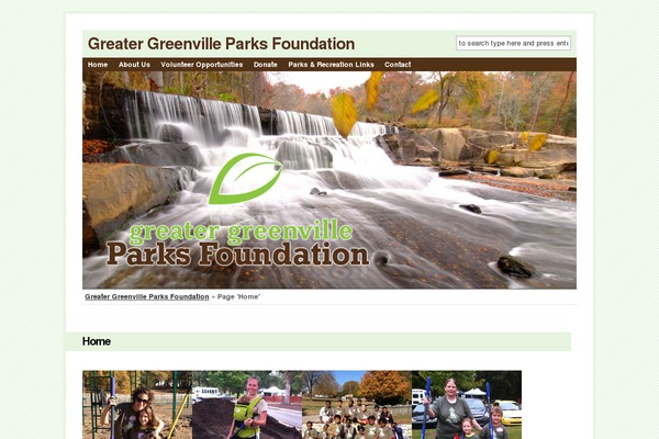 greatergreenvilleparksfoundation.org site used Clockworkmint