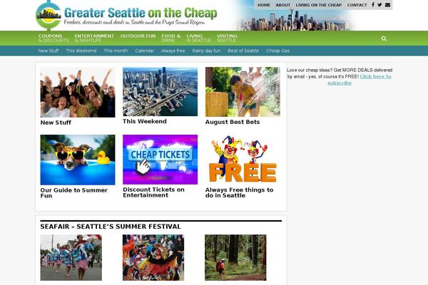 greaterseattleonthecheap.com site used Cotc