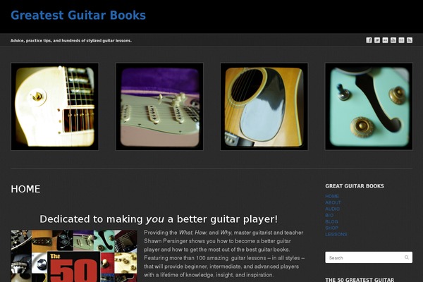 greatestguitarbooks.com site used eClipse