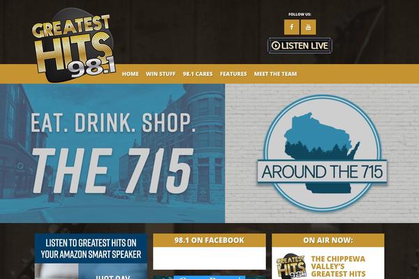 greatesthits981.com site used Wism