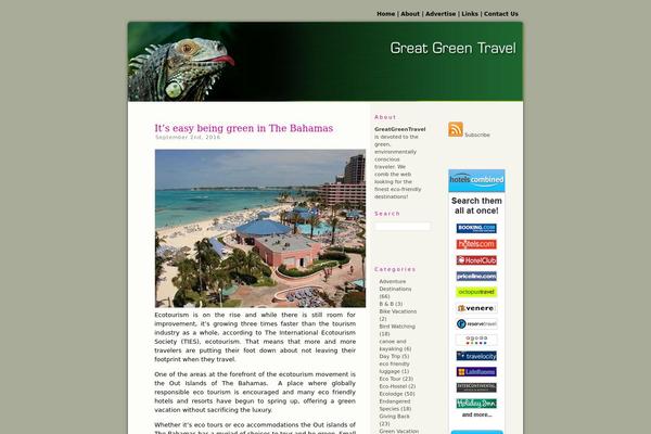 greatgreentravel.com site used Relaxation_3column