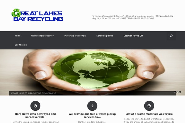 Vantage theme site design template sample