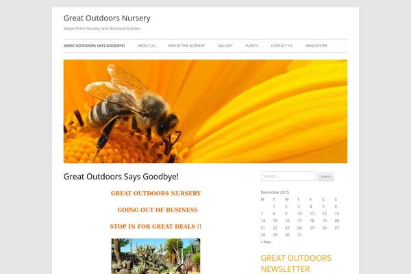 Tiny Forge theme site design template sample