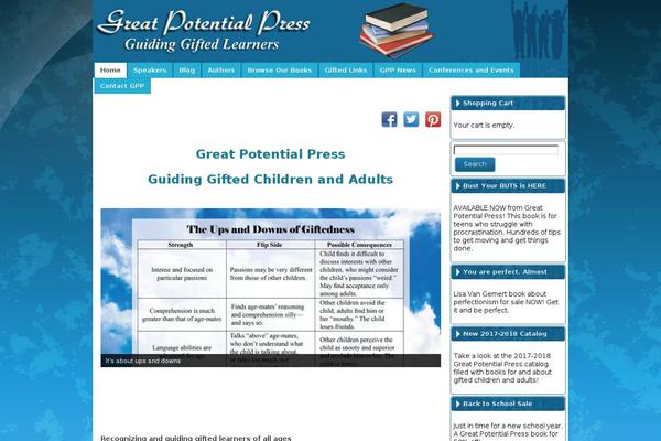 greatpotentialpress.com site used Gpp12