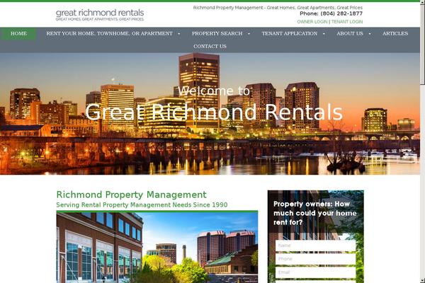 greatrichmondrentals.com site used Greatrichmondrentals