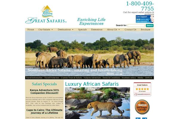 greatsafaris.com site used Great_safaris