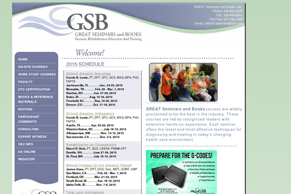 Gsb theme site design template sample