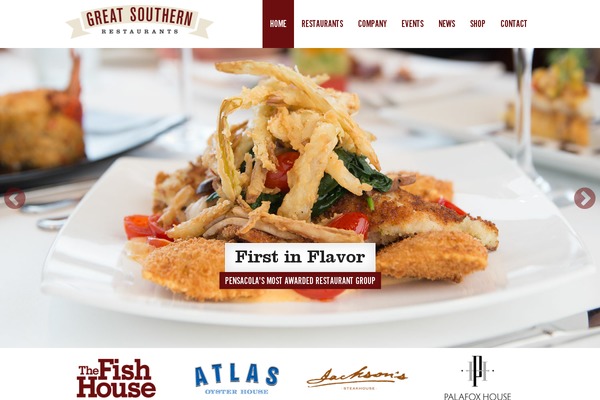 greatsouthernrestaurants.com site used Gsrestaurants