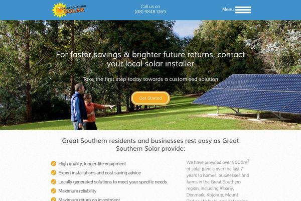 greatsouthernsolar.com.au site used Opencopy