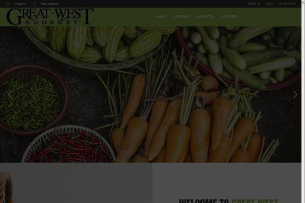 greatwestgourmet.com site used Green-farm