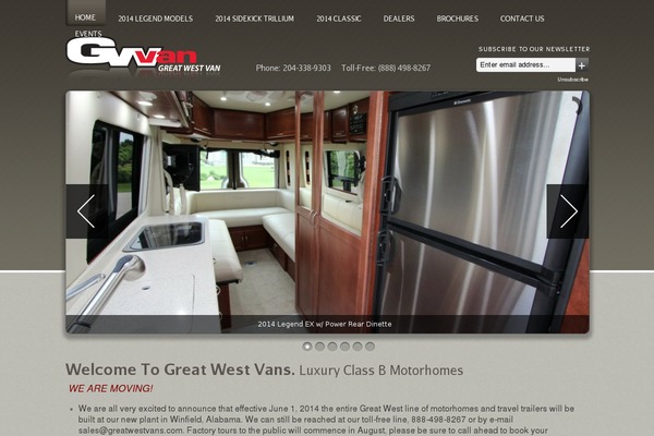 greatwestvans.com site used Chimera