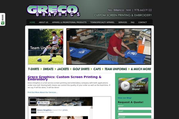 grecographics.com site used Greco