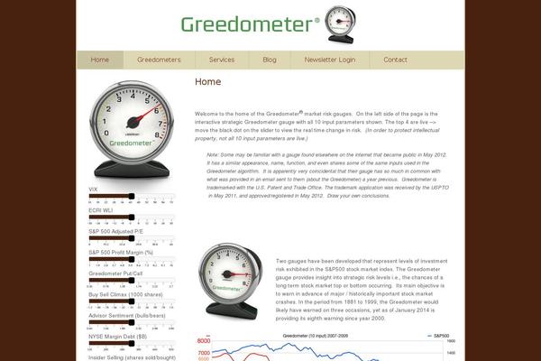 greedometer.com site used Triwealth